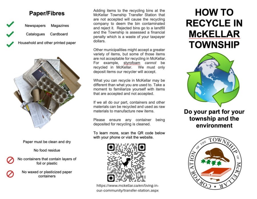 How to Recycle in McKellar